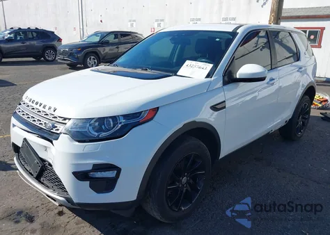 2016 Land Rover Discovery Sport Hse z USA, uszkodzony, nr VIN SALCR2BG7GH551121